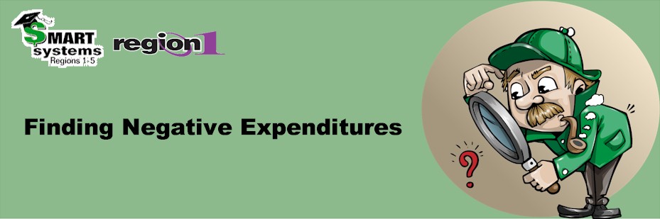 Finding Negative Expenditures